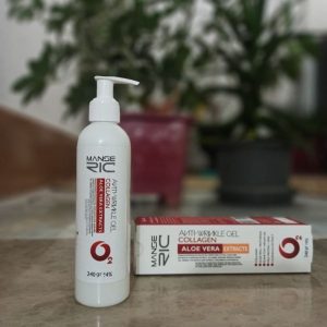 ژل هیدرودرمی کلاژن ساز و اکسیژن رسان پوست برند مانسریک MANSE RIC