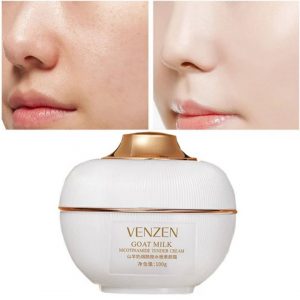 کرم روشن کننده پوست عصاره شیر بز برند ونزن VENZEN