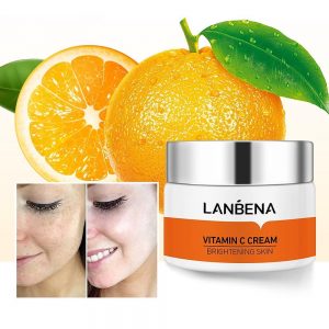کرم روشن کننده پوست ویتامین سی برند لانبنا LANBENA