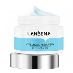 کرم مرطوب کننده پوست هیالورونیک اسید برند لانبنا LANBENA