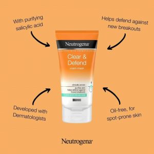 ژل اسکراب و لایه بردار پوست ضد جوش نوتروژنا NEUTROGENA