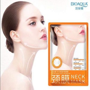 ماسک ورقه ای گردن ضد چین و چروک برند بیوآکوا BIOAQUA