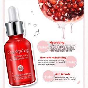 سرم لیفتینگ پوست عصاره انار برند وان اسپرینگ ONE SPRING