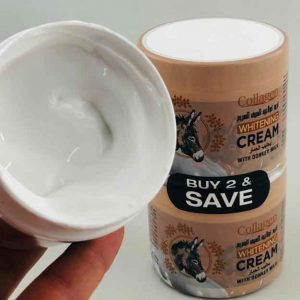 کرم سفید کننده پوست کلاژن عصاره شیر الاغ برند BUY 2 & SAVE