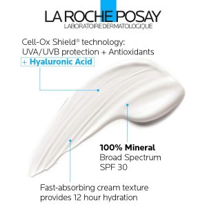 کرم ضد آفتاب بی رنگ SPF 60 برند لاروش پوزای LA ROCHE POSAY