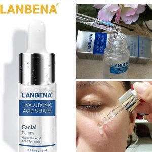 سرم هیالورونیک اسید آبرسان و مرطوب کننده صورت برند لانبنا LANBENA