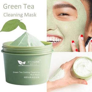 ماسک گلی چای سبز برند یانگ می SERSAN LOVE MUD MASK