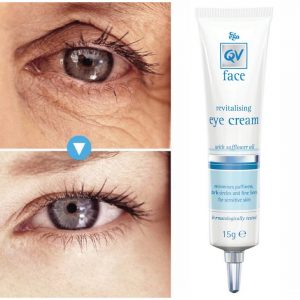 کرم دور چشم ترمیم کننده و آبرسان کیو وی QV EYE CREAM