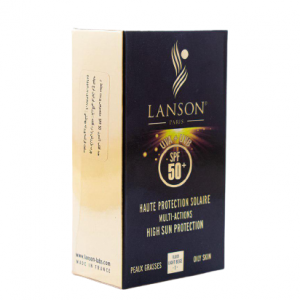 کرم ضد آفتاب رنگی شماره ۱ لایت بژ برند لانسون LANSON