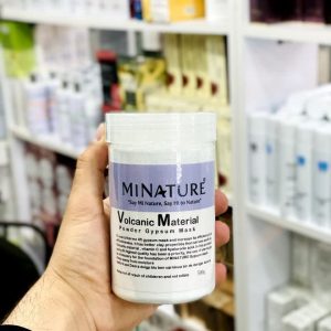 ماسک گچی لایه بردار عصاره مواد آتشفشانی برند میناتور MINATURE