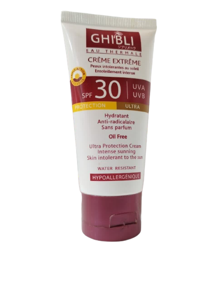 کرم ضد افتاب رنگی spf 30 جیبلی